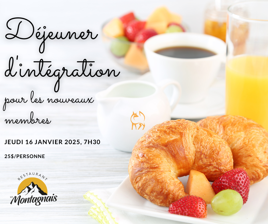 Déjeuner d'intégration des nouveaux membres de 2024